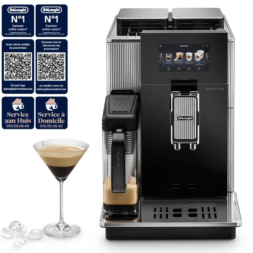 DELONGHI Machine à Expresso automatique Maestosa EPAM960.75.GLM