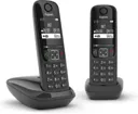 GIGASET Telefon AS690R Duo - Noir