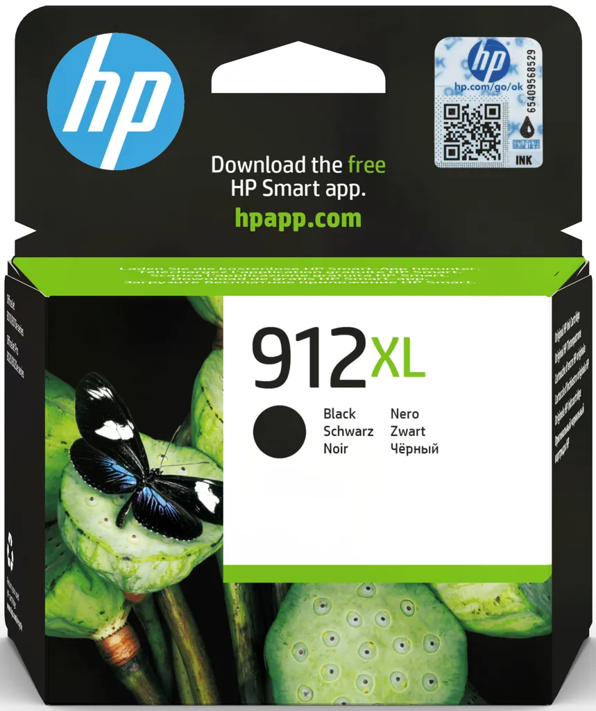 HP Cartouche d'encre - 912XL - Noir