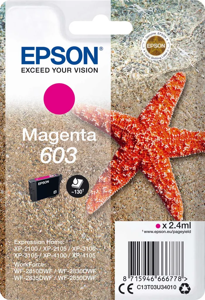 EPSON 603 Magenta - Cartouche d'encre