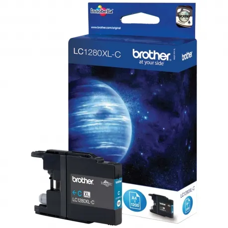 BROTHER Ink cartridge LC-1280C XL - Cyan