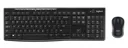 LOGITECH Keyboard + Mouse - Wireless - MK270 - QWERTZ (SF) - Black