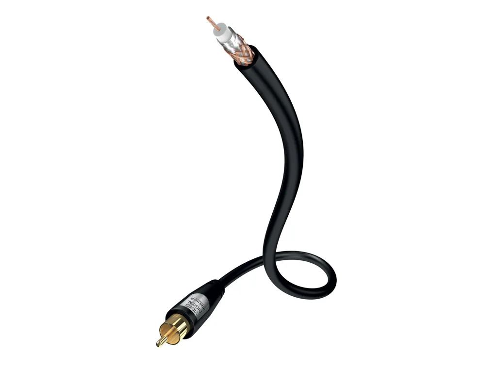 IN-AKUSTIK Inakustik 00316215 1.5m RCA RCA Black Cable coaxial