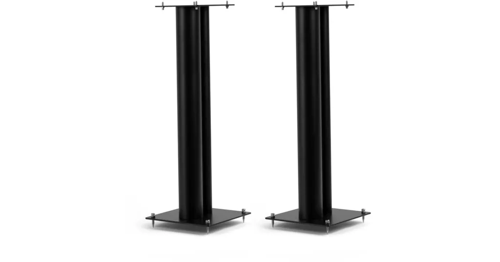NORSTONE Lautsprecherständer STYLUM 3 Schwarz satinX2