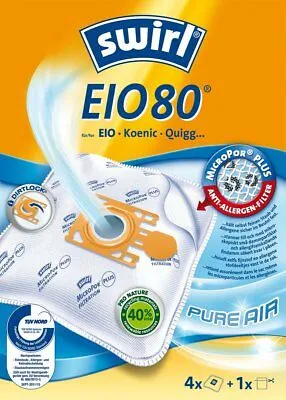 SWIRL Staubsaugerbeutel EIO80 6757037
