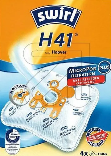SWIRL Vacuum bag H41