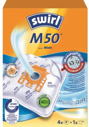 SWIRL Staubsaugerbeutel M50