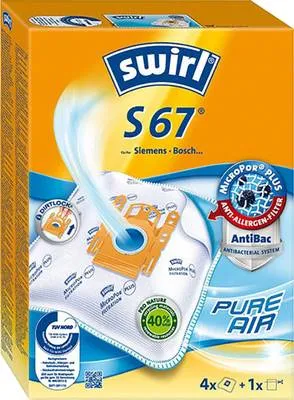 SWIRL Vacuum bag S67