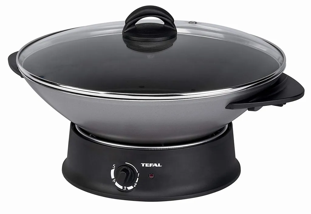 TEFAL Electric Wok WO300010 Silver 1200W