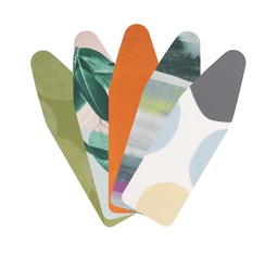BRABANTIA Bezug B, 124x38 cm, obere Lage - Colourful