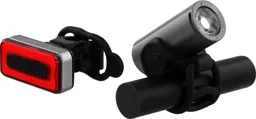 URBAN MOOV Pack 2 lumières vélo LED rechargeable - White et Red