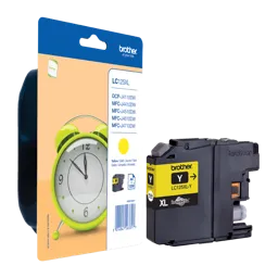 BROTHER Tintenpatrone LC-125Y XL - Gelbe