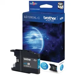 BROTHER Ink cartridge LC-1280C XL - Cyan