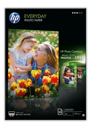 HP HP Fotopapier glänzend Everyday - 25 Blatt/A4/210 X 297 mm