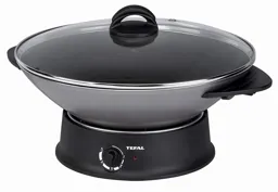 TEFAL Wok électrique WO300010 Argent 1200W